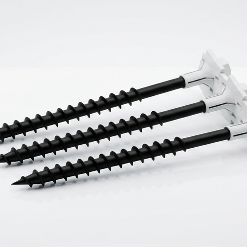 Coarse Thread Collated Drywall Screws (Black Phosphate)