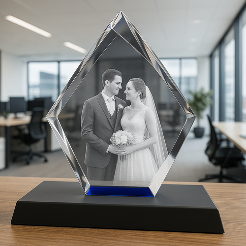 The Super Large 3D Jura Colour Iceberg Crystal