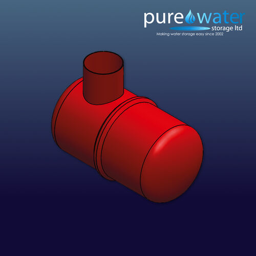 PU-F-2500-HVY Underground Fire Water Tank 2500L (Heavy Duty)