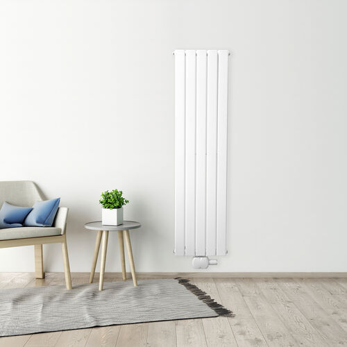 Ultraheat Tian designer radiator range in white