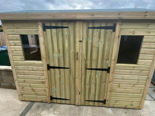 #A077 10x8 Apex Shed