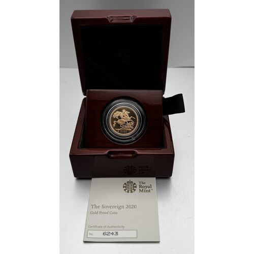 2020 Gold Proof Full Sovereign