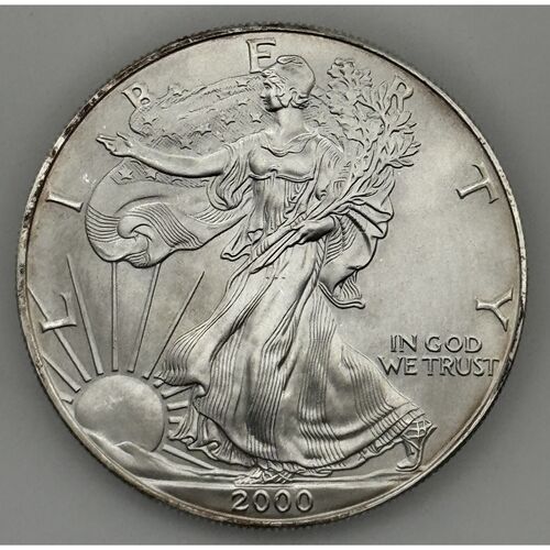 2000 silver one ounce Liberty dollar