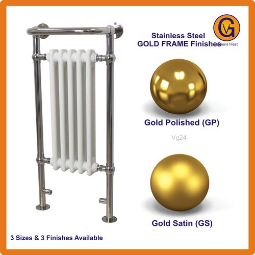Ultraheat Buckingham Traditional (STAINLESS STEEL) Gold Frame range
