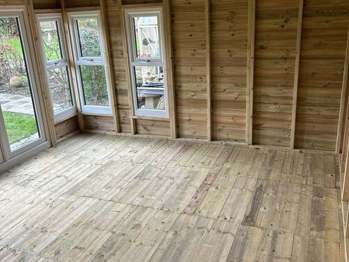 24x14 Apex Summer House home Office/Bar/Gym