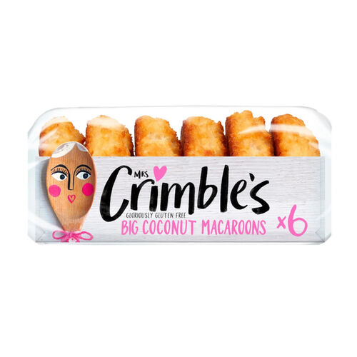 Mrs Crimble's Gluten Free 6 Big Coconut Macaroons