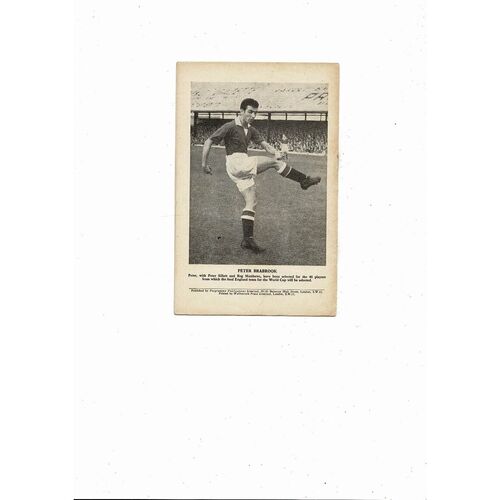 1958 England World Cup X1 v England U23 Friendly Football Programme