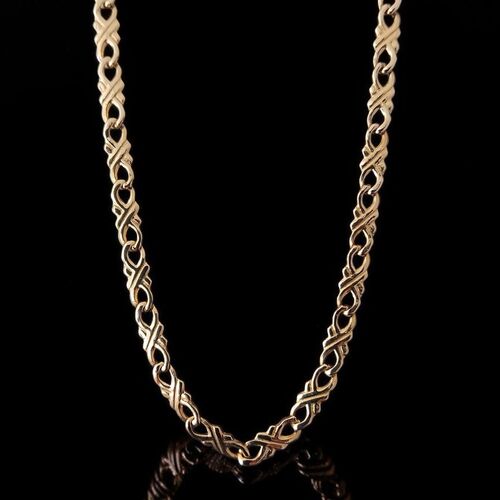 9ct infinity link chain