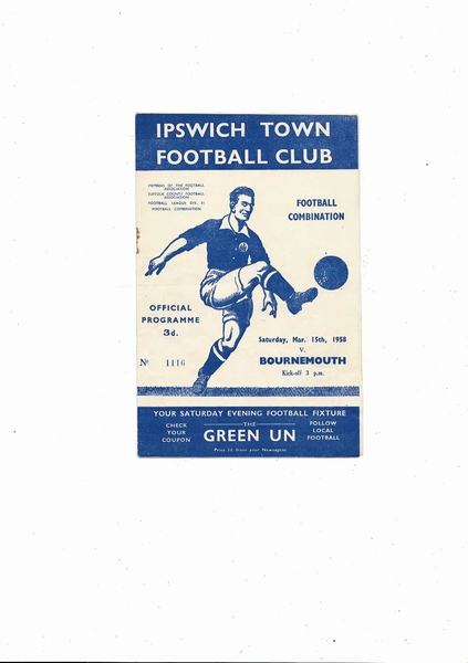Many more Football Programmes listed today