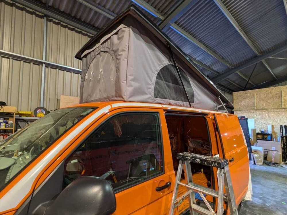 Camper Van Pop Top Roof Installation Services UK