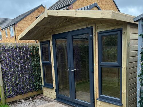 #PVC069 10x8 Apex Summer House