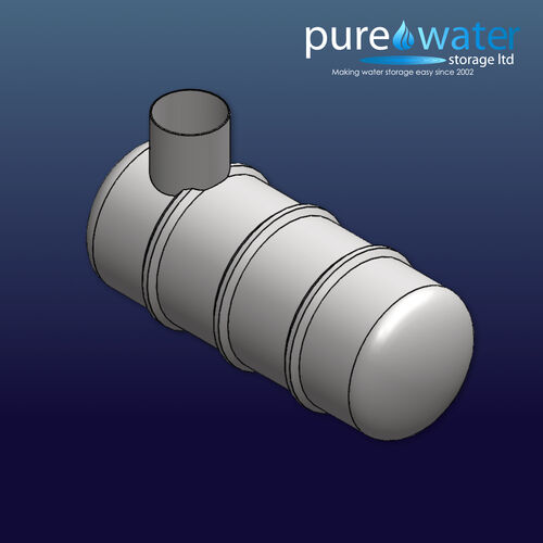 PU-P-3500-HVY Underground Potable Water Tank 3500L (Heavy Duty)