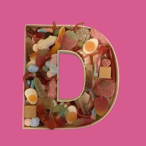 Sweet Filled Letter - D