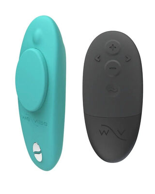 Moxie+ Wearable Clitoral Vibrator Aqua New
