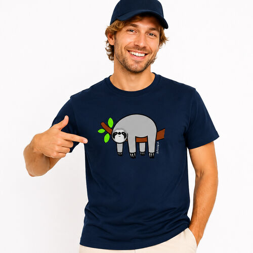'Grey Sloth' Adults Tee