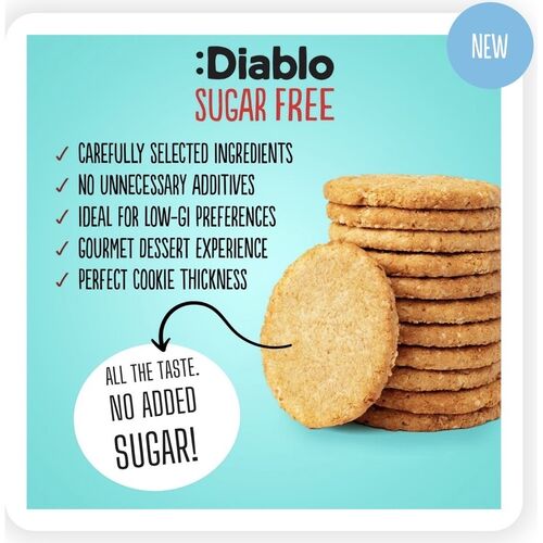 Diablo Diabetic No Added Sugar Digestive Cookies 150g