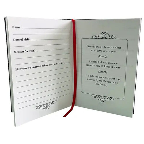 Toilet Visitor Book