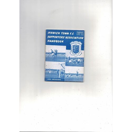 Ipswich Town Official Football Handbook 1955/56