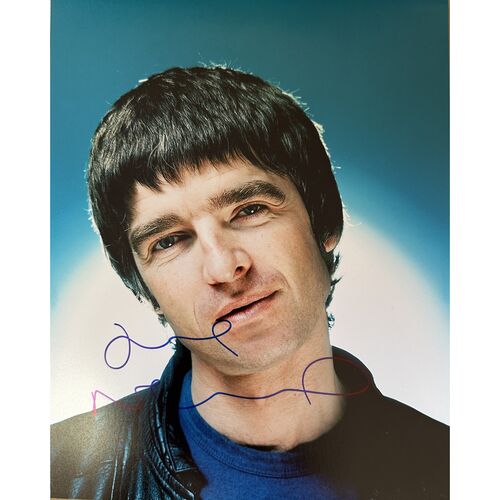 Noel Gallagher Hand Signed Photo