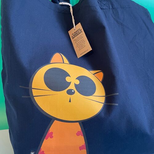 'Tall Cat' Maxi Tote