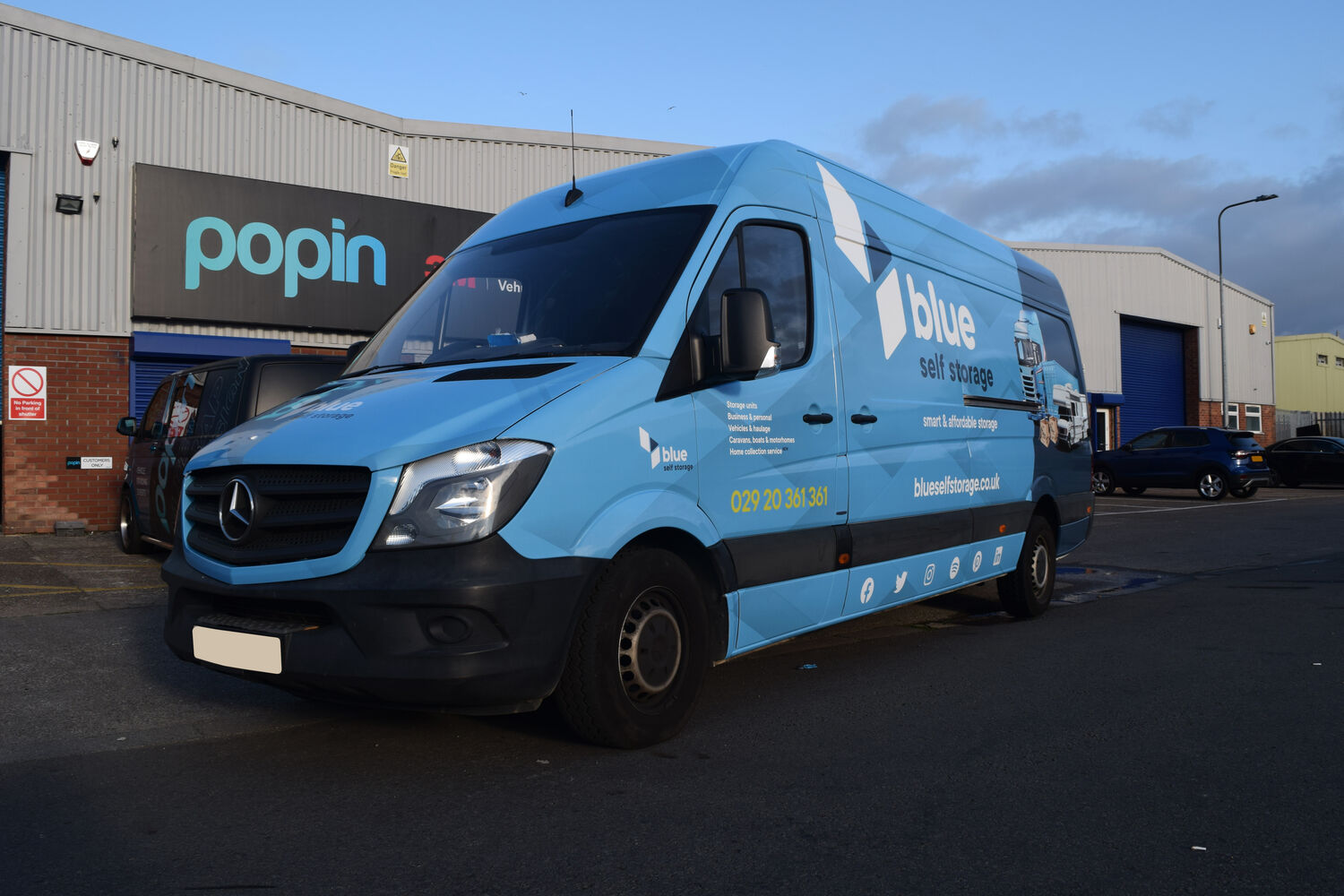 Blue Self Storage - 2x Mercedes Sprinter