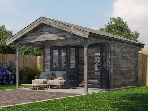 400cm x 300cm + 200cm Front Canopy