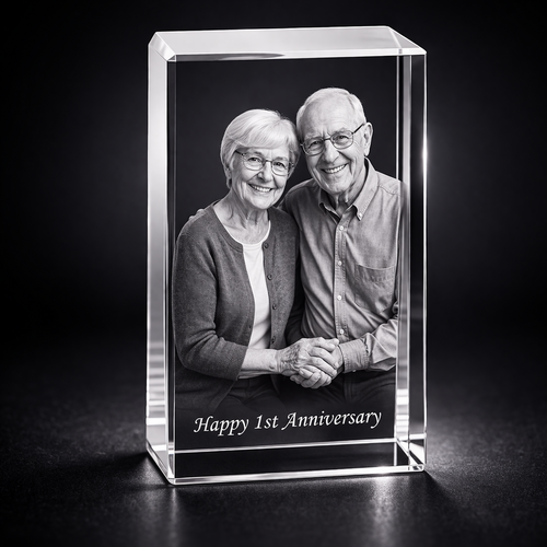 The 3D Arran 8x5x5cm Crystal Block