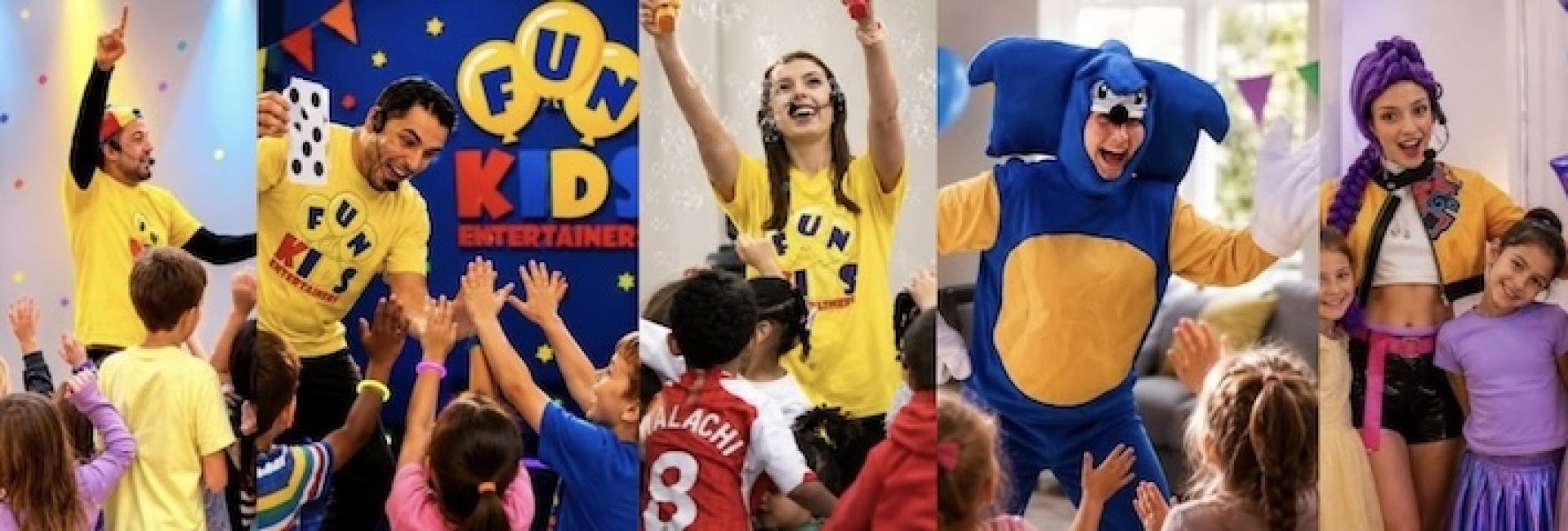 FUN Kids Entertainers | Fun Kids Parties For Kids Ages 3 to 13