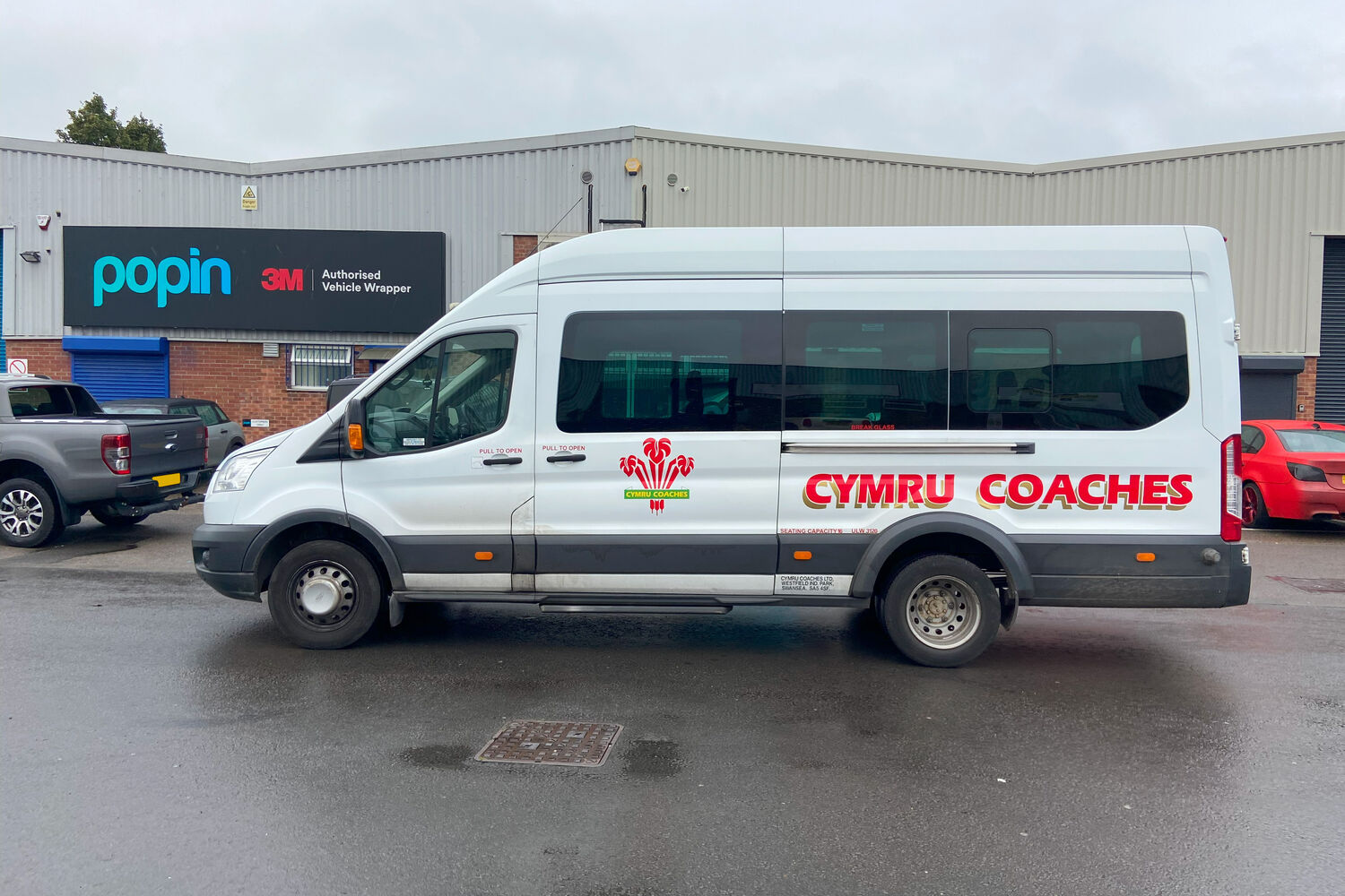Cymru Coaches - Ford Transit Minibus