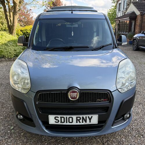 2010 Fiat Doblo Eleganza 1.6 Multijet Diesel Camper Van 2 Berth 89k Miles
