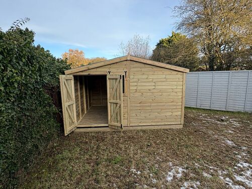 12x10 Apex Shed Workshop
