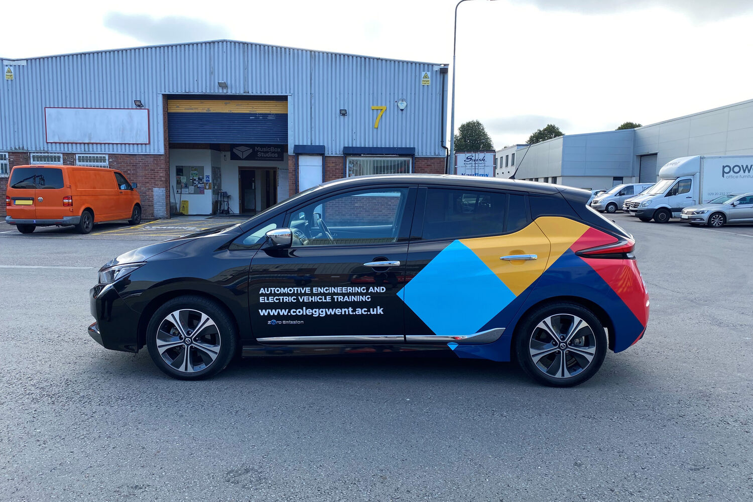 Coleg Gwent - Nissan Leaf