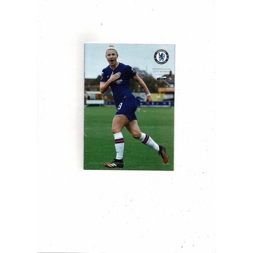 2019/20 Chelsea v Birmingham City Womens Super League Football Programme