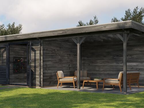 300cm x 300cm + 400cm Veranda