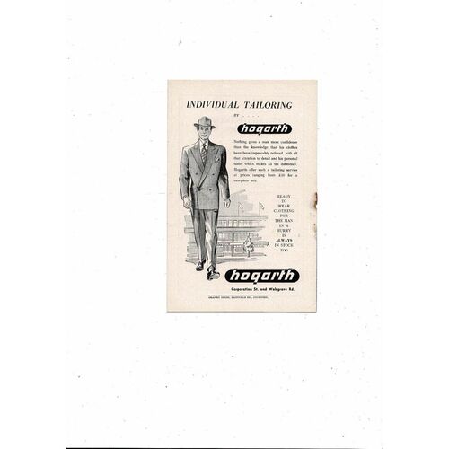 1956/57 Coventry City v Millwall Football Programme