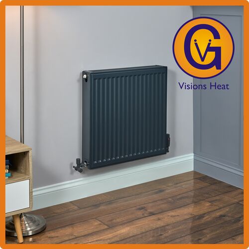 Ultraheat Anthracite Single Finn Compact Radiators