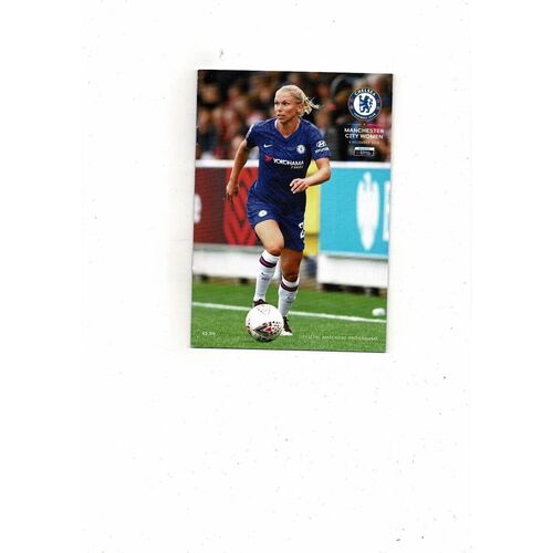 2019/20 Chelsea v Manchester City Womens Super League Football Programme