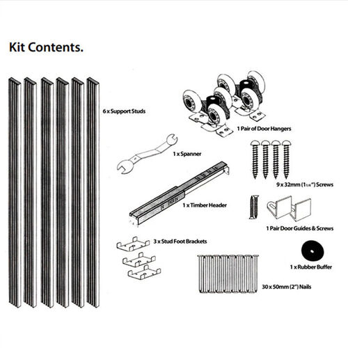 Barrier PD2 Pocket Dooir Kit