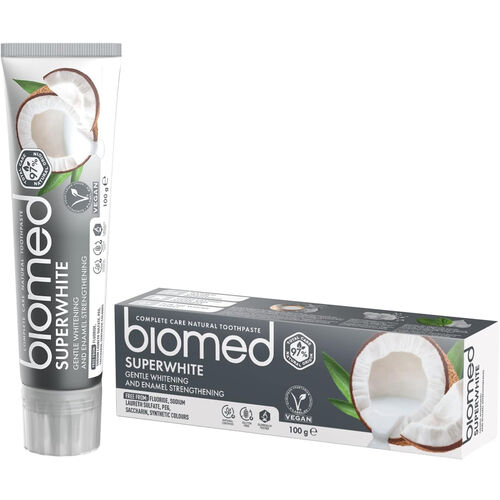 Biomed Superwhite Complete Care Natural Toothpaste - Coconut 100g