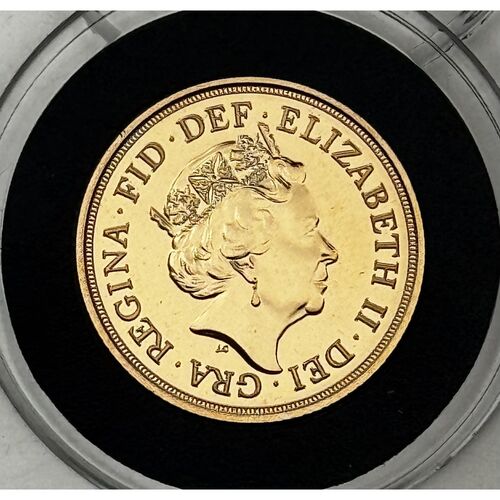 2019 QE11 full gold sovereign