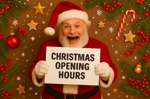 Christmas Opening Hours