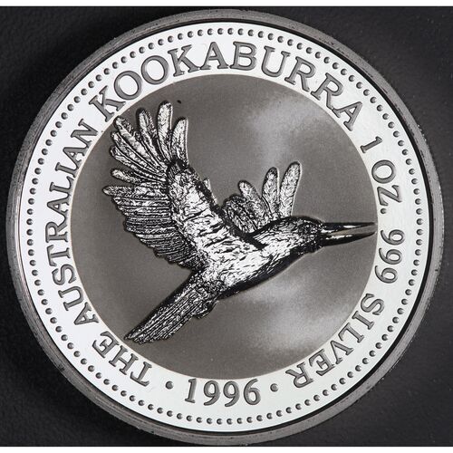 1996 1 ounce silver Kookaburra