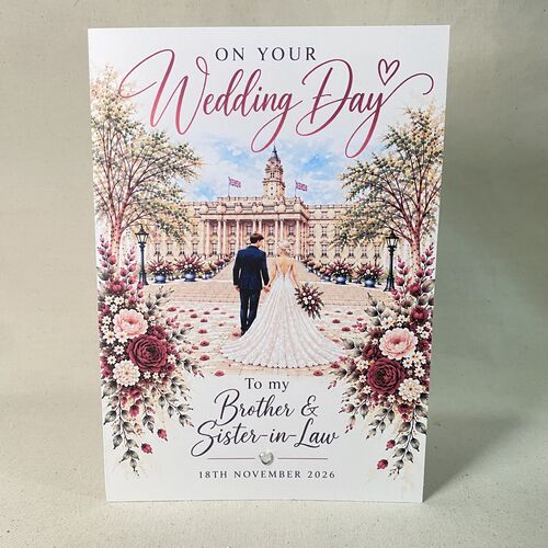 Personalised Wedding Venue Frame