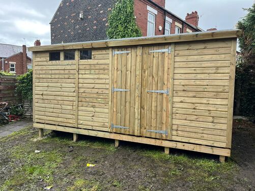 #A070 16x8 Apex Shed