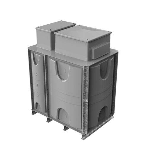 PW.1.5X1X1.5.IFB.DIV.AB(1+0.5) - 2250 LITRE DIVIDED SECTIONAL WATER TANK, INTERNALLY FLANGED BASE (IFB) C/W FVH