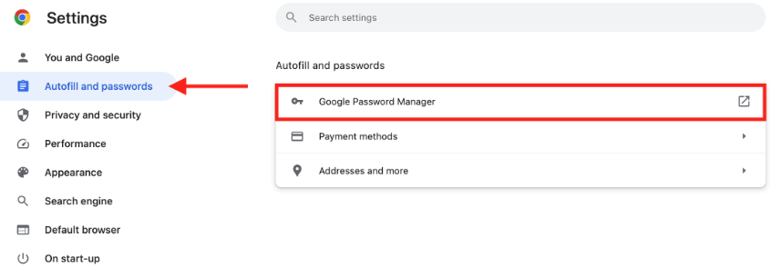 Importing your Google Chrome Passwords & Bookmarks