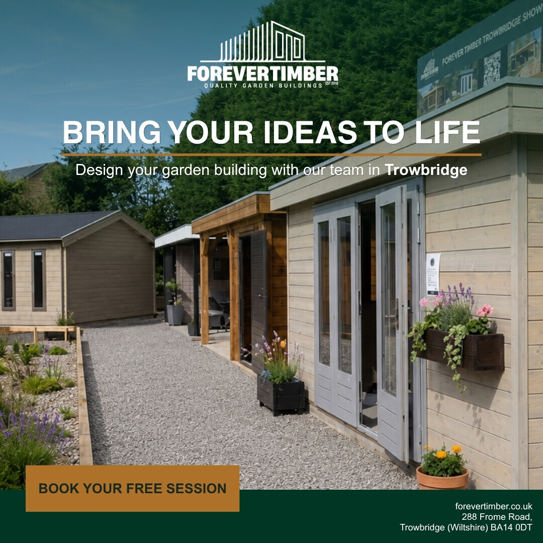 Garden Buildings Showsite Trowbridge | Forever Timber