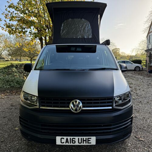 2016 VW T6 Camper Van 4 Berth 2.0 TDi T30 Black/White - Pro Conversion