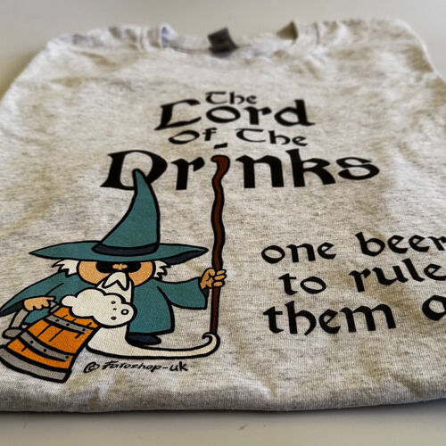 'The Lord of The Drinks' Adults Tee