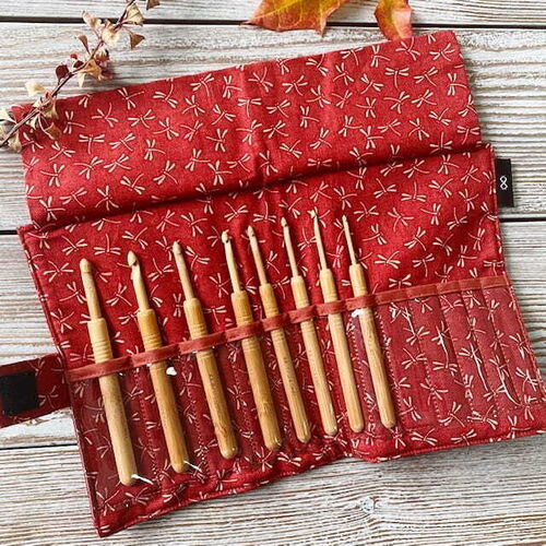 Seeknit Koshitsu Crochet Hook with Bamboo Tip Set